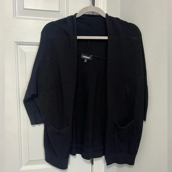 Black Express Cardigan - Picture 1 of 3